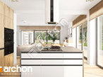 Проект дома ARCHON+ Дом в видличках 3 (Г2) визуализация кухни 1 вид 2