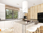 Проект дома ARCHON+ Дом в видличках 3 (Г2) визуализация кухни 1 вид 3