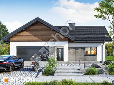 Проект дома ARCHON+ Дом в видличках 3 (Г2) 