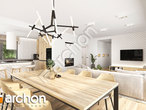Проект дома ARCHON+ Дом в видличках 3 (Г2) дневная зона (визуализация 1 вид 1)