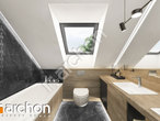 Проект дома ARCHON+ Дом в дабециях 5 (Г2) визуализация ванной (визуализация 3 вид 1)
