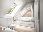 Проект дома ARCHON+ Дом в сон-траве (А) визуализация ванной (визуализация 3 вид 3)