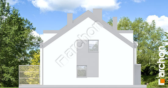 Бочний фасад Будинок в рівіях 18 (Б)