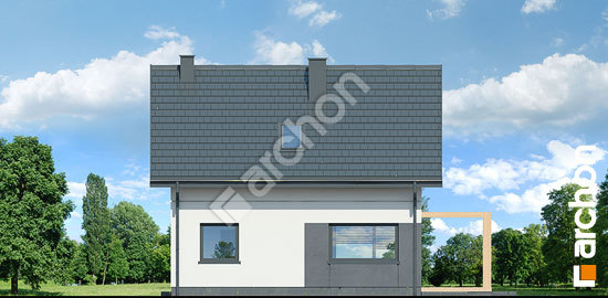 Дворовий фасад Будинок в метеликах 2