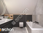 Проект будинку ARCHON+ Будинок в метеликах 2 візуалізація ванни (візуалізація 3 від 2)