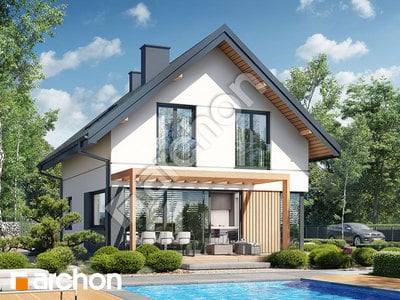 Проєкт будинку ARCHON+ Будинок в метеликах 2 