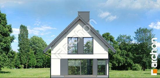 Дворовой фасад Дом на пригорке 2 (Н)