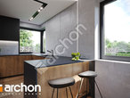 Проект дома ARCHON+ Дом на пригорке 2 (Н) визуализация кухни 1 вид 1