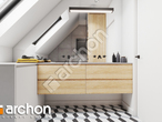 Проект будинку ARCHON+ Будинок на пагорбі 2 (Н) візуалізація ванни (візуалізація 3 від 2)