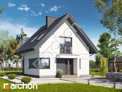Проект дома ARCHON+ Дом на пригорке 2 (Н) 