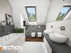 Проект будинку ARCHON+ Будинок в сріблянках 2 (Г2Т) візуалізація ванни (візуалізація 3 від 1)