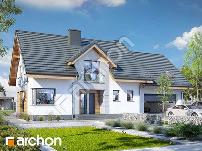 Проект дома ARCHON+ Дом в серебрянках  2 (Г2Т) 