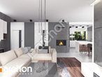 Проект будинку ARCHON+ Будинок в сріблянках 2 (Г2Т) денна зона (візуалізація 1 від 2)