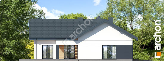 Бочний фасад Будинок в ітеях 2 (Г2)