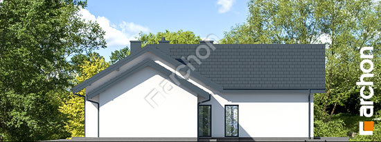 Боковой фасад Дом в итеях 2 (Г2)