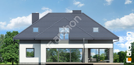 Дворовой фасад Дом в мачейках (Г2)