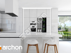Проект дома ARCHON+ Дом в мачейках (Г2) визуализация кухни 1 вид 2