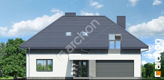 Передний фасад Дом в мачейках (Г2)