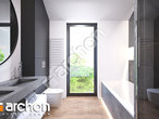 Проект будинку ARCHON+ Будинок в іберійках 5 візуалізація ванни (візуалізація 3 від 3)