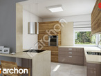 Проект будинку ARCHON+ Будинок в руколі (H) вер.2 візуалізація кухні 1 від 1