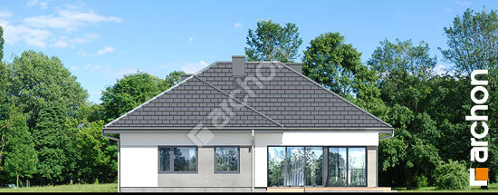 Дворовий фасад Будинок в підсніжниках 5 (Г2