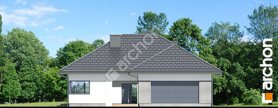 Передній фасад Будинок в підсніжниках 5 (Г2