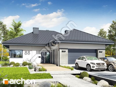 Проєкт будинку ARCHON+ Будинок в підсніжниках 5 (Г2 