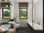 Проект дома ARCHON+ Дом в ромашках 3 визуализация ванной (визуализация 3 вид 2)