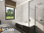 Проект дома ARCHON+ Дом в ромашках 3 визуализация ванной (визуализация 3 вид 3)