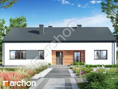 Проект дома ARCHON+ Дом в ромашках 3 