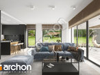 Проект будинку ARCHON+ Будинок в ромашках 3 денна зона (візуалізація 1 від 2)