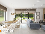 Проект будинку ARCHON+ Будинок в ромашках 3 денна зона (візуалізація 1 від 7)