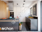 Проект будинку ARCHON+ Будинок в бетуліях візуалізація кухні 1 від 1