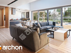Проект дома ARCHON+ Дом в бетулиях дневная зона (визуализация 1 вид 5)