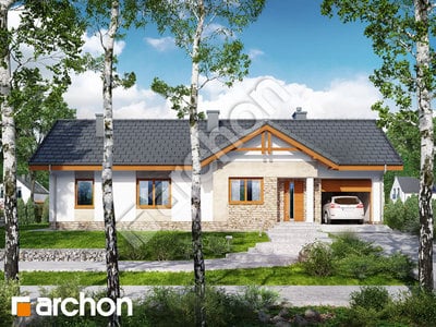 Проект дома ARCHON+ Дом в неринах 4 