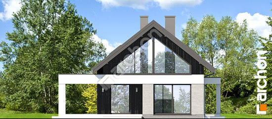 Бочний фасад Будинок в дабеціях (М)