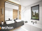 Проект дома ARCHON+ Дом в дабециях (М) визуализация ванной (визуализация 3 вид 2)