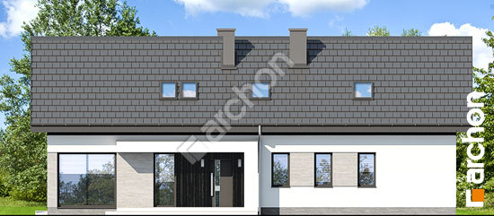 Передний фасад Дом в дабециях (М)