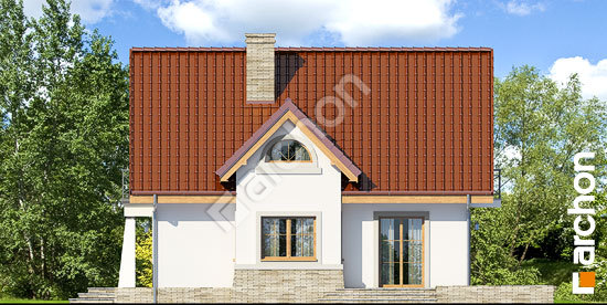 Боковой фасад Дом в абрикосах (Г2) вер.2