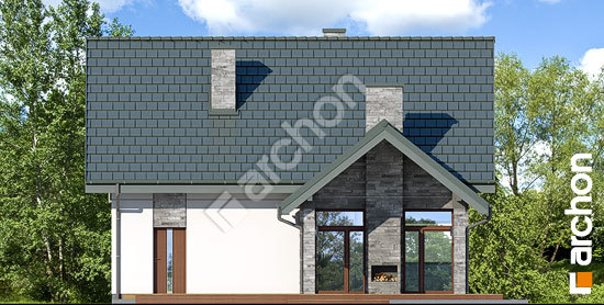 Дворовой фасад Дом в ветиверии 2