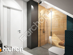 Проект будинку ARCHON+ Будинок в брусниці (Р2Н) візуалізація ванни (візуалізація 3 від 3)