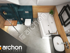Проект будинку ARCHON+ Будинок в брусниці (Р2Н) візуалізація ванни (візуалізація 3 від 4)