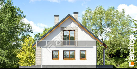 Боковой фасад Дом в гейджее (Г2А)