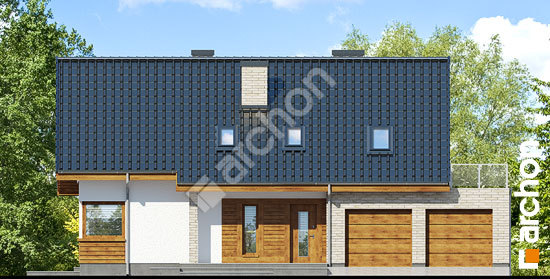 Передний фасад Дом в гейджее (Г2А)