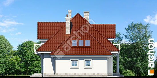 Боковой фасад Дом в матиоллах (Г2) вер. 2