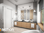 Проект дома ARCHON+ Дом в андромедах 2 (Г2А) визуализация ванной (визуализация 3 вид 1)