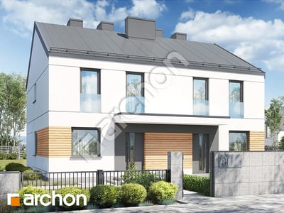 Проєкт будинку ARCHON+ Будинок в тунбергіях (Р2) вер.2 