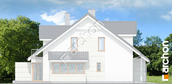 Бочний фасад Будинок в клематисах 7 (Б) вер.3