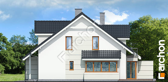 Боковой фасад Дом в клематисах 7 (Б) вер.3