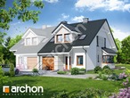 Проект дома ARCHON+ Дом в клематисах 7 (Б) вер.3 